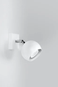 Wandleuchte OCULARE Weiß - 1x GU10 Fassung - max. 40W - exkl. LED's