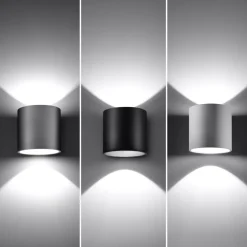 Wandleuchte ORBIS 1 Grau - 1x G9 Fassung - max. 40W - exkl. LED's