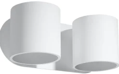 Wandleuchte ORBIS 2 Weiß - 2x GU10 Fassung - max. 2x40W - exkl. LED's