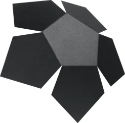 Wandleuchte PENTA Schwarz - 2x G9 Fassung - max. 2x40W - exkl. LED's