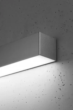 Wandleuchte PINNE 67 Grau - 17W - 3179Lm - 4000K Neutralweiß