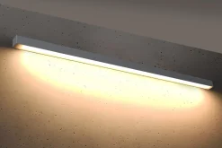 Wandleuchte PINNE 150 Grau - 39W - 7200Lm - 3000K Warmweiß