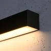 Wandleuchte PINNE 117 Schwarz - 31W - 5100Lm - 3000K Warmweiß