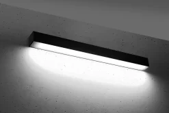 Wandleuchte PINNE 67 Schwarz - 17W - 3179Lm - 4000K Neutralweiß