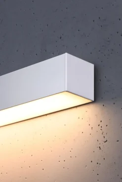 Wandleuchte PINNE 150 Weiß - 39W - 7200Lm - 3000K Warmweiß