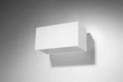 Wandleuchte QUAD MAXI Weiß - 2x GU10 Fassung - max. 2x40W - exkl. LED's