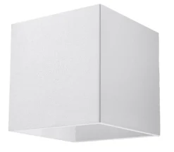 Wandleuchte QUAD 1 Weiß - 1x GU10 Fassung - max. 40W - exkl. LED's