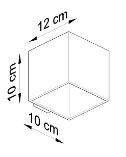 Wandleuchte RICO - 1x G9 Fassung - max. 40W - exkl. LED's
