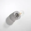 Wandleuchte SALGADO Beton - 1x E27 Fassung - max. 60W - exkl. LED's