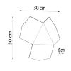 Wandleuchte TRE Schwarz - 2x G9 Fassung - max. 2x40W - exkl. LED's