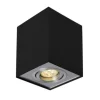 WLAN LED Deckenspot - Cube viereckig - Schwarz Silber - per App steuerbar - schwenkbar