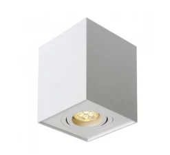 WLAN LED Deckenspot - Würfel viereckig - Weiß - mit GU10 Fassung - schwenkbar - per App steuerbar