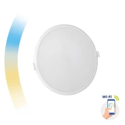 WLAN LED - Einbauspot dimmbar 22W - CCT 3000K-6500K - per App steuerbar