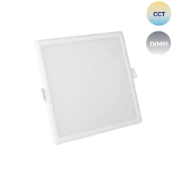 WLAN LED - Einbauspot dimmbar 22W viereckig - CCT 3000K-6500K - per App steuerbar