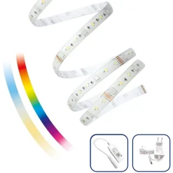 WLAN LED Leuchtband - 5m 17W - RGB+CCT alle Lichtfarben - per App steuerbar