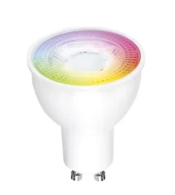 WLAN LED Spot - GU10 4,7W - RBG + CCT Alle Lichtfarben - per App steuerbar