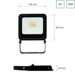 WLAN LED Strahler - 24W 1800Lm RGB+CCT