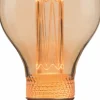 2,3W LED Lampe Gold 7,5cm E27 1800K 3 Einstellungen